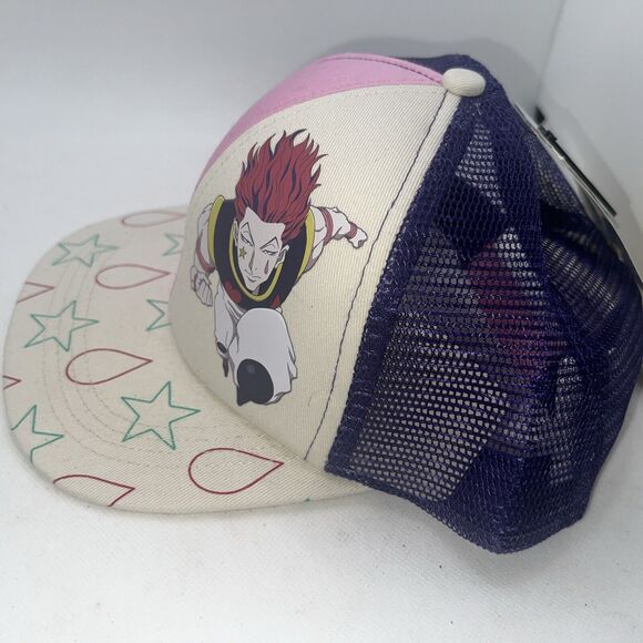 Hunter X Hunter Anime HISOKA Game Ball Cap Adjustable Snapback Hat Adult/Teens - Picture 7 of 8